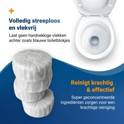 Witte Toiletblokjes Voor Inbouwreservoir Voor O.a Geberit En Grohe - 25 Stuks - Met Lavendel - Vlekvrij - Stortbakblokjes -Huishoudelijke Schoonmaak 1200x1200 1144