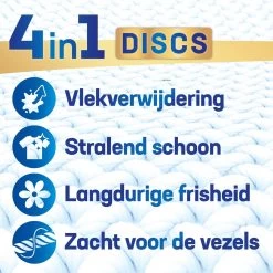Persil® Persil 4in1 Discs Clean & Hygiene Wascapsules - Wasmiddel Capsules - Voordeelverpakking - 5 X 22 Wasbeurten -Huishoudelijke Schoonmaak 1200x1200 119