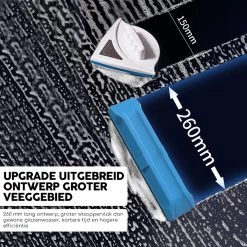 Thuys Magnetische Ramenwasser - Raamwisser Met Touw - Enkel Glas - Ramenreiniger Inclusief Reinigingspads - 3-8mm - Ramenwisser - Blauw -Huishoudelijke Schoonmaak 1200x1200 1274