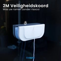 Swoofy® Magnetische Ramenwasser – Dubbelglas - Raamwasser – 3-35mm – Wit -Huishoudelijke Schoonmaak 1200x1200 1282