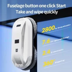 PuroTech Robot Ramenwasser - Ruitenreiniger - Nieuwste Uitvoering - Ramenwisser - Elektrische Ramenwisser - Incl. Afstandsbediening - Raamrobot 6 PuroTech Robot Ramenwasser - Ruitenreiniger - Nieuwste Uitvoering - Ramenwisser - Elektrische Ramenwisser - Incl. Afstandsbediening - Raamrobot -Huishoudelijke Schoonmaak 1200x1200 1289