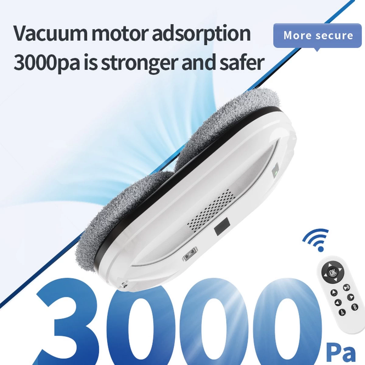 PuroTech Robot Ramenwasser - Ruitenreiniger - Nieuwste Uitvoering - Ramenwisser - Elektrische Ramenwisser - Incl. Afstandsbediening - Raamrobot 4 PuroTech Robot Ramenwasser - Ruitenreiniger - Nieuwste Uitvoering - Ramenwisser - Elektrische Ramenwisser - Incl. Afstandsbediening - Raamrobot - Afbeelding 4