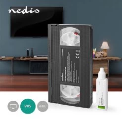 Nedis VHS-Reinigingscassette - 20 Ml - VHS-Koppen - Zwart -Huishoudelijke Schoonmaak 1200x1200 1355
