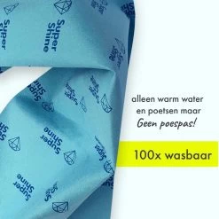 Super Shine Microvezel Schoonmaakdoek - Xlarge - 50 X 35 Cm - Wasbaar - Super Sterk - Hygiënisch -Huishoudelijke Schoonmaak 1200x1200 1375