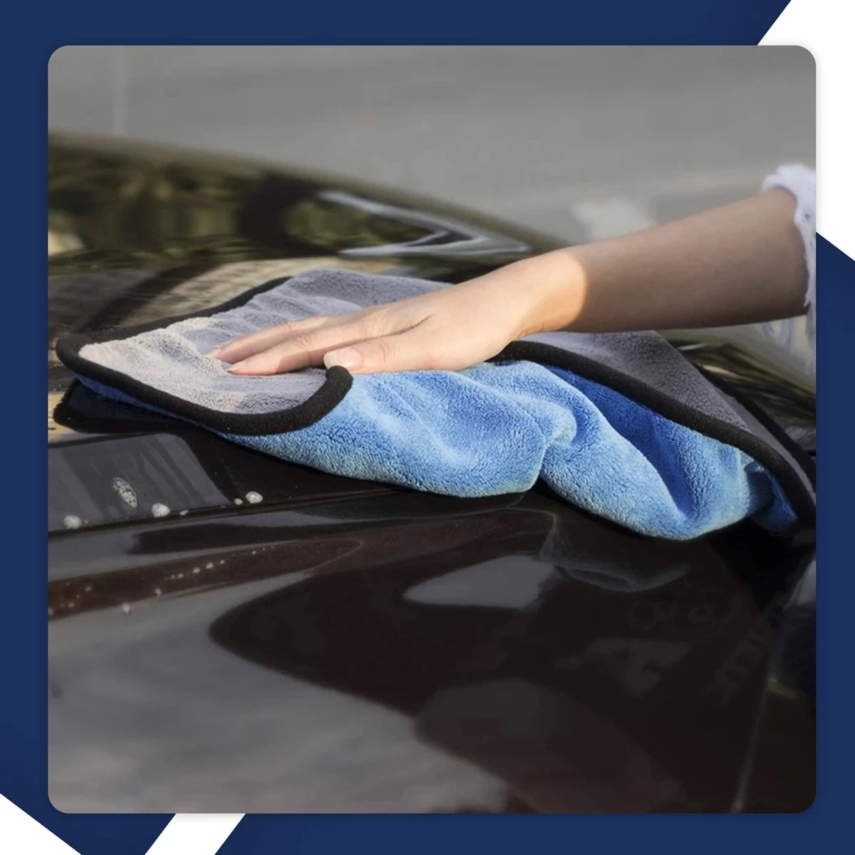 STACK Multi Cloth | 40 X 45 Cm - Microvezel - Krasvrij - Auto Schoonmaak Doek - Auto Poetsen / Reinigen / Drogen / Afwerken - Auto Droogdoek - Auto Handdoek - Schoonmaak Accessoires - Auto Poetsdoek - Autodoek 3 STACK Multi Cloth | 40 X 45 Cm - Microvezel - Krasvrij - Auto Schoonmaak Doek - Auto Poetsen / Reinigen / Drogen / Afwerken - Auto Droogdoek - Auto Handdoek - Schoonmaak Accessoires - Auto Poetsdoek - Autodoek - Afbeelding 3