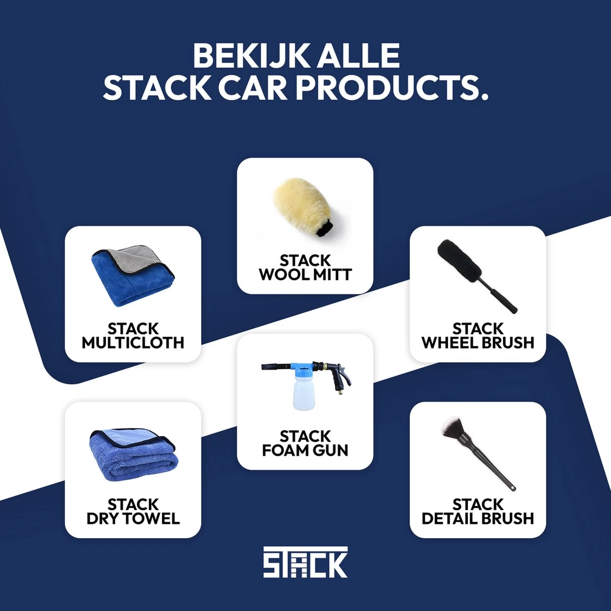 STACK Multi Cloth | 40 X 45 Cm - Microvezel - Krasvrij - Auto Schoonmaak Doek - Auto Poetsen / Reinigen / Drogen / Afwerken - Auto Droogdoek - Auto Handdoek - Schoonmaak Accessoires - Auto Poetsdoek - Autodoek 7 STACK Multi Cloth | 40 X 45 Cm - Microvezel - Krasvrij - Auto Schoonmaak Doek - Auto Poetsen / Reinigen / Drogen / Afwerken - Auto Droogdoek - Auto Handdoek - Schoonmaak Accessoires - Auto Poetsdoek - Autodoek - Afbeelding 7