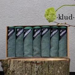 Klud Microvezel Vaatdoekjes - Set Van 7 - Olijfgroen