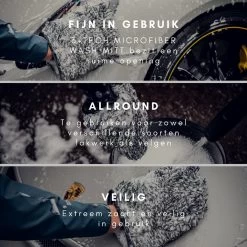 RUSH Washandschoen Zwart - Voor Auto & Motor - Auto Wassen - Motorwassen - Autowas Producten -Huishoudelijke Schoonmaak 1200x1200 1438