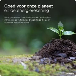 Drogerballen - Droogballen Voor Wasdrogers - Wasdrogerballen, Wasbollen & Wasballen - 100% Diervriendelijk, Duurzaam & Herbruikbaar - Duurzaam Cadeau - Energie Besparen - RWS Wol & Zero Waste - 6 Stuks Van Zivanto -Huishoudelijke Schoonmaak 1200x1200 298