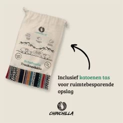 Merkloos Chinchilla® Drogerballen XXL - Set Van 6 Stuks - Herbruikbare Wasdrogerballen - Droogballen - Energiebesparing - Drogerballen Voor Wasdrogers - Wasbollen -Huishoudelijke Schoonmaak 1200x1200 313