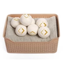 LuxerLiving Wasbol Set Van 6 - Droogt Tot 30% Sneller - Wasverzachter - Droger Ballen - Dryer Balls - Ecologisch - 100% Wol 8 LuxerLiving Wasbol Set Van 6 - Droogt Tot 30% Sneller - Wasverzachter - Droger Ballen - Dryer Balls - Ecologisch - 100% Wol -Huishoudelijke Schoonmaak 1200x1200 315