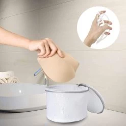 ForDig Wasnet Waszakjes (5 Stuks) Voor Lingerie En Fijne Was - Geschikt Voor Wasmachine - Met Rits - Wit -Huishoudelijke Schoonmaak 1200x1200 326