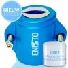 ENISTO® Magnetische Waterontharder Small – Waterontharder Magneet – Douchefilter – Waterontkalker – Waterverzachter – Antikalk – Blauw – RVS