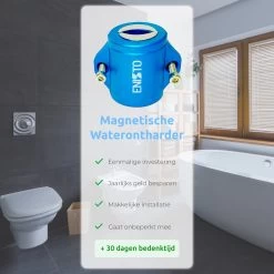 ENISTO® Magnetische Waterontharder Small – Waterontharder Magneet – Douchefilter – Waterontkalker – Waterverzachter – Antikalk – Blauw – RVS -Huishoudelijke Schoonmaak 1200x1200 351