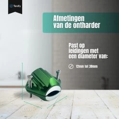 Tenify Magnetische Waterontharder - 7800 Gauss - Douche Filter - Waterverzachter - Waterontkalker - Antikalk Magneet - Waterleiding - Kalkaanslag -Huishoudelijke Schoonmaak 1200x1200 380