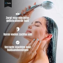 Tenify Magnetische Waterontharder - 7800 Gauss - Douche Filter - Waterverzachter - Waterontkalker - Antikalk Magneet - Waterleiding - Kalkaanslag -Huishoudelijke Schoonmaak 1200x1200 385