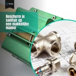 Tenify Magnetische Waterontharder - 7800 Gauss - Douche Filter - Waterverzachter - Waterontkalker - Antikalk Magneet - Waterleiding - Kalkaanslag -Huishoudelijke Schoonmaak 1200x1200 386