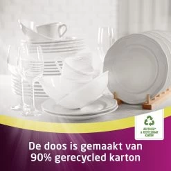 SUN® Sun All-In-1 Extra Power Lemon Vaatwastabletten - 6 X 23 Tabletten - Voordeelverpakking -Huishoudelijke Schoonmaak 1200x1200 414