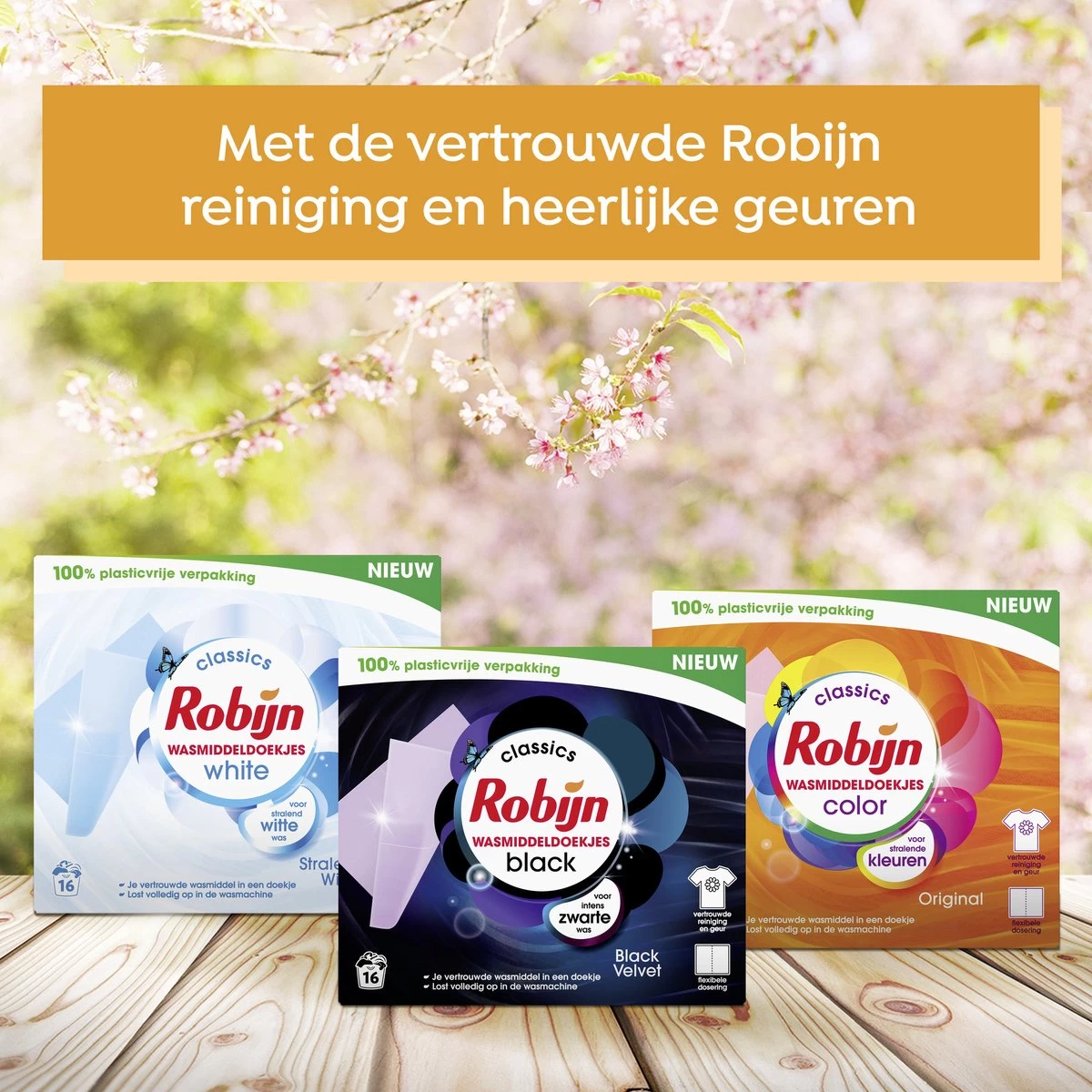 Robijn Classics Black Velvet Wasmiddeldoekjes 16 Wasstrips 9 Robijn Classics Black Velvet Wasmiddeldoekjes 16 Wasstrips - Afbeelding 9