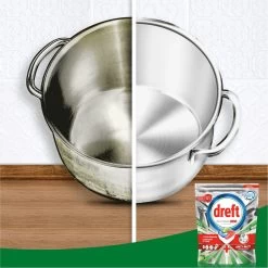 Dreft Platinum Plus All In One Fresh Herbal Breeze - 90 Vaatwascapsules -Huishoudelijke Schoonmaak 1200x1200 443