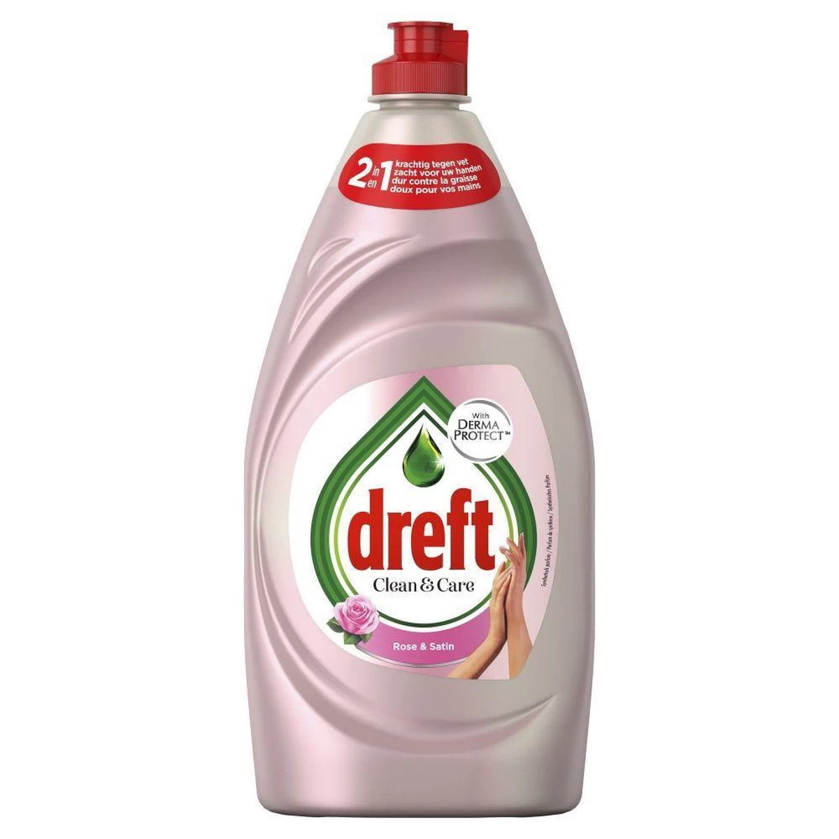 Dreft Clean & Care Rose & Satin Afwasmiddel - 8x780ml - Voordeelverpakking 6 Dreft Clean & Care Rose & Satin Afwasmiddel - 8x780ml - Voordeelverpakking - Afbeelding 6