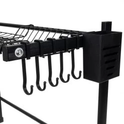 Afdruiprek Droger Zwart Voor Bestek Boven De Gootsteen 65 Cm X 29 Cm X 52 Cm -Huishoudelijke Schoonmaak 1200x1200 535