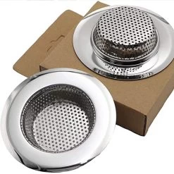 Luxe RVS Gootsteen Zeef Ø80 - 90mm - Gootsteenstop - Afvoerzeef - Korfplug - Gootsteenbakje -Huishoudelijke Schoonmaak 1200x1200 551