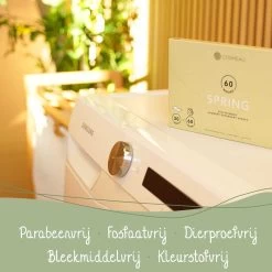 Cosmeau Wasmiddel Wasstrips 60 Wasbeurten Lentefris Wasvellen Wasdoekjes Detergent Sheets Eco Laundry Strips Wasdoekjes Biologisch - Cosmo Cosmea Kosmo -Huishoudelijke Schoonmaak 1200x1200 58