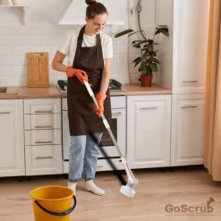 GoScrub® Elektrische Schoonmaakborstel – Elektrische Schrobber - Schrobborstel – Voor Badkamer Of Keuken – Schrobber Met Steel – Luiwagen – Polijstmachine - Roze -Huishoudelijke Schoonmaak 1200x1200 723