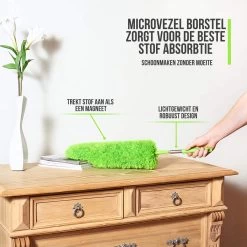 Strex Telescopische Plumeau Set Met Telescoopsteel - 60 Tot 140 Cm - Uitschuifbaar - Flexibel - Microvezel Ragebol - 5-Delige Schoonmaak Set -Huishoudelijke Schoonmaak 1200x1200 735