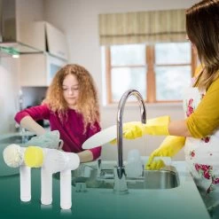 Apeiron Elektrische Schoonmaakborstel - Poetsmachine - Poliermachine - Schrobborstel - Handborstel - Werkborstel - Schrobber - Boorborstel - Wasborstel - Schoonmaakmiddelen - Reinigingsborstel - 3 Opzetstukken -Huishoudelijke Schoonmaak 1200x1200 740