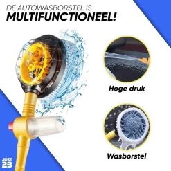 JUST23 Telescopische Autowasborstel – Schrobber Met Steel – Velgenborstel - Autowasset Met Zeep - Roterende Schoonmaakborstel - Multifunctionele Wasborstel -Huishoudelijke Schoonmaak 1200x1200 827