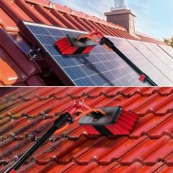 Merkloos Telescoopsteel Ramenwassen 4,6M - Met Borstel & Waterdoorvoer - Voor Ramen - Watertoevoer - Borstel -Huishoudelijke Schoonmaak 1200x1200 901