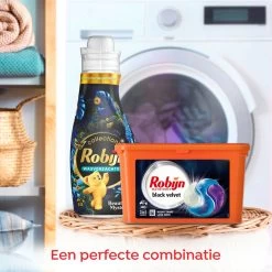 Robijn Wascapsules 3-in-1 Black Velvet - 3 X 40 Stuks - Voordeelverpakking 13 Robijn Wascapsules 3-in-1 Black Velvet - 3 X 40 Stuks - Voordeelverpakking -Huishoudelijke Schoonmaak 1200x1200 92
