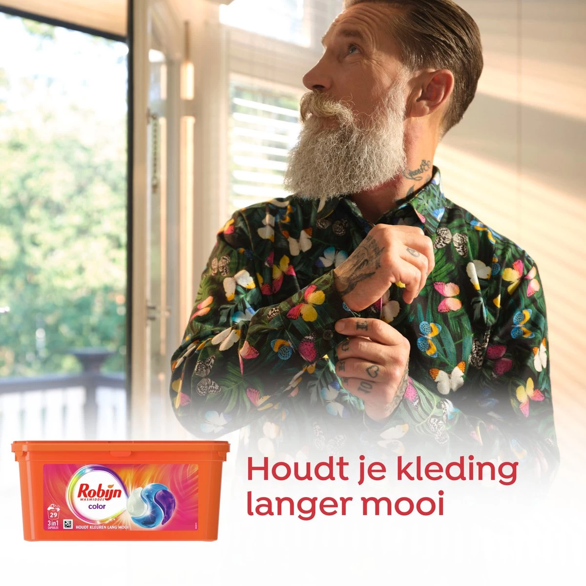 Robijn Color 3 In 1 Wascapsules - 3 X 29 Wasbeurten - Halfjaarbox 6 Robijn Color 3 In 1 Wascapsules - 3 X 29 Wasbeurten - Halfjaarbox - Afbeelding 6