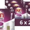 SUN® Sun Expert All-in 1 Vaatwastabletten - Extra Power - 6 X 23 Tabletten