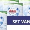 Robijn Classics Stralend Wit Wasmiddeldoekjes - 4 X 16 Wasstrips - Voordeelverpakking