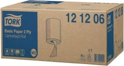 Poetsrol Tork M2 121206 2-laags - 20cm X 160m - 6 Rollen -Huishoudelijke Schoonmaak 1200x639