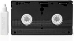 Nedis VHS-Reinigingscassette - 20 Ml - VHS-Koppen - Zwart -Huishoudelijke Schoonmaak 1200x664