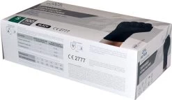 Intco Nitril Handschoenen - Latex Vrij - Zwart - 100 Stuks - Maat Small -Huishoudelijke Schoonmaak 1200x696 1