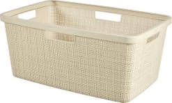 Curver Jute Wasmand - 46L - Gebroken Wit