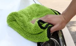 Droogdoek Auto - Badkamer - Drying Towel - Watermagneet - Microvezel - Doek - 45 X 38 Cm - Groen -Huishoudelijke Schoonmaak 1200x722 2