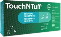 ANSELL TouchNTuff® 92-600 - Nitril Wegwerp Handschoenen, Latexvrij, Poedervrij, L, Groen, 100 Stuks -Huishoudelijke Schoonmaak 1200x728 2