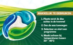 Persil® Persil 4in1 Discs Color Wascapsules - Wasmiddel Capsules - Voordeelverpakking - 5 X 25 Wasbeurten -Huishoudelijke Schoonmaak 1200x742