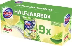 Glorix Power 5 Toiletblokken - Citroen - 9 Stuks - Voordeelverpakking -Huishoudelijke Schoonmaak 1200x762 1