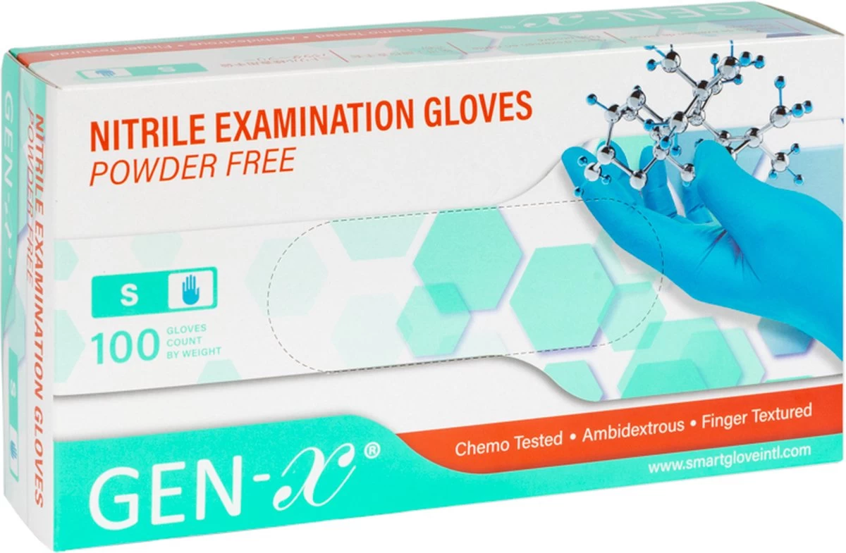 Gen-X Nitril Handschoenen | Handschoenen Wegwerp | Medisch | 100 PCS | Maat XL 8 Gen-X Nitril Handschoenen | Handschoenen Wegwerp | Medisch | 100 PCS | Maat XL - Afbeelding 8