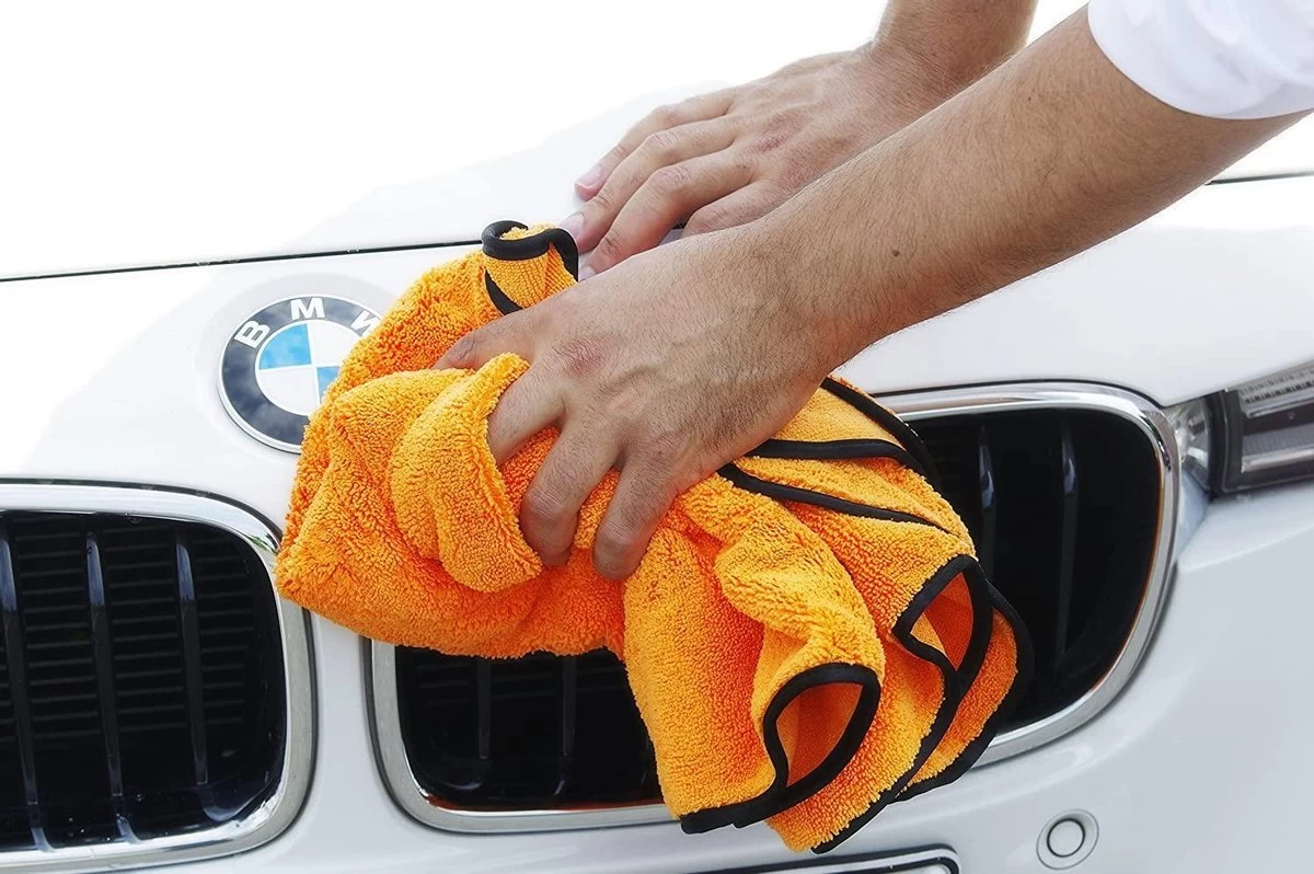 Maus Microvezel Droogdoek Auto XL 60x90cm - Professionele Extra Grote Watermagneet 2 Maus Microvezel Droogdoek Auto XL 60x90cm - Professionele Extra Grote Watermagneet - Afbeelding 2