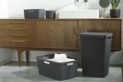 Curver Jute Wasmand Met Deksel 58L + Wasmand 46L - Donkergrijs -Huishoudelijke Schoonmaak 1200x800 14