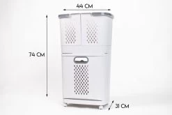 Sens Design Wasmanden Met Deksel - Wassorteerder 3 Vakken Op Wieltjes 29 Sens Design Wasmanden Met Deksel - Wassorteerder 3 Vakken Op Wieltjes -Huishoudelijke Schoonmaak 1200x800 22