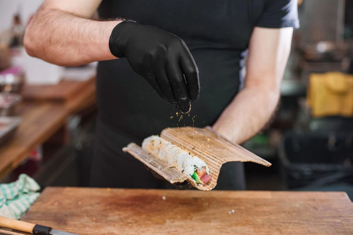 ANSELL MICROFLEX® 93-852 - Nitril Wegwerp Handschoenen, Latexvrij, Poedervrij, M, Zwart, 100 Stuks (0.12-0.15mm) 4 ANSELL MICROFLEX® 93-852 - Nitril Wegwerp Handschoenen, Latexvrij, Poedervrij, M, Zwart, 100 Stuks (0.12-0.15mm) - Afbeelding 4